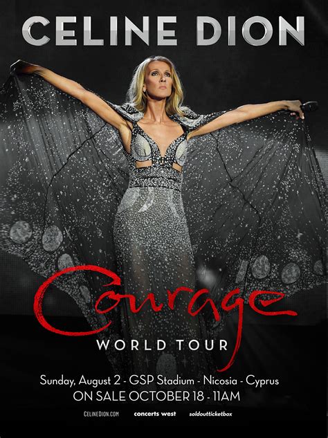 celine courage world tour